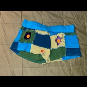 Delia’s patchwork shorts